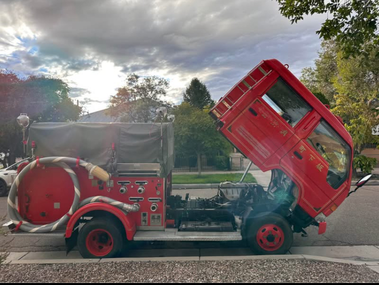
								1996 Toyota 4×4 diesel firetruck full									