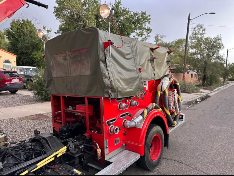 
								1996 Toyota 4×4 diesel firetruck full									
