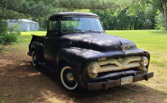 
								1955 Ford F100 Rat Rod full									