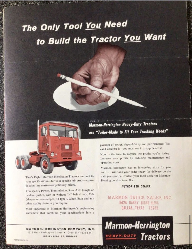 
								1963 Marmon-Herrington HDH Truck Tractor full									