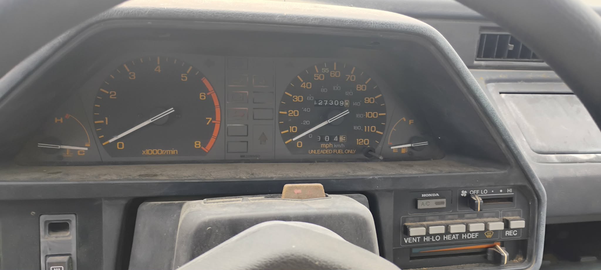 
								1986 Honda CRX full									