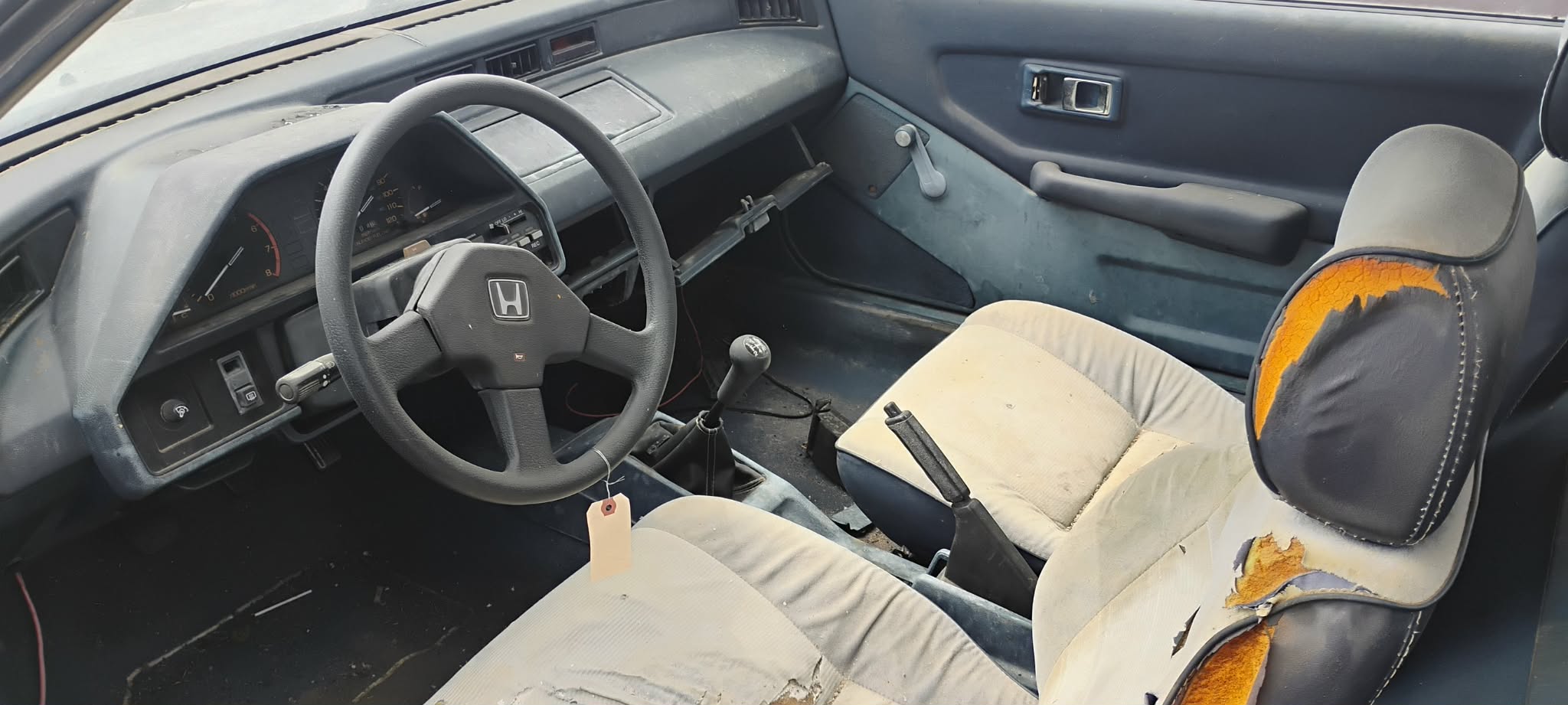 
								1986 Honda CRX full									