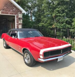 67 Chevrolet Camaro R/S Convertible