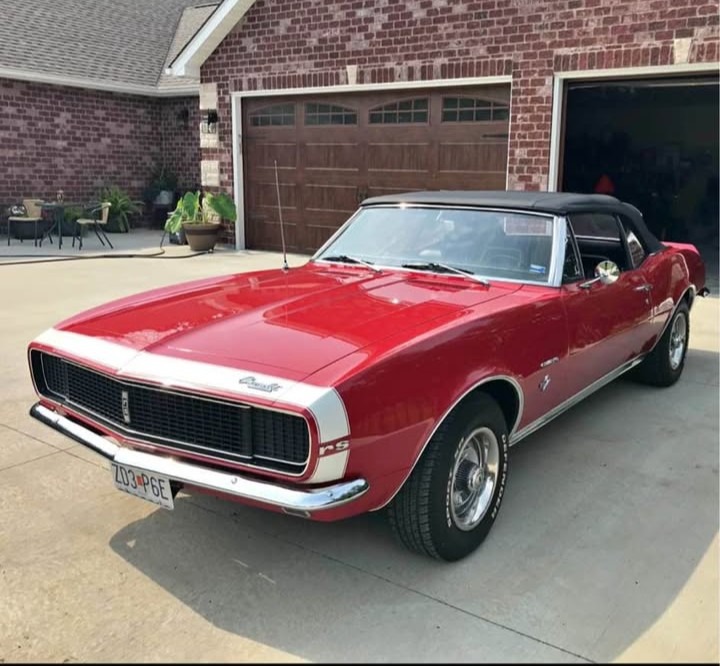 
								67 Chevrolet Camaro R/S Convertible full									