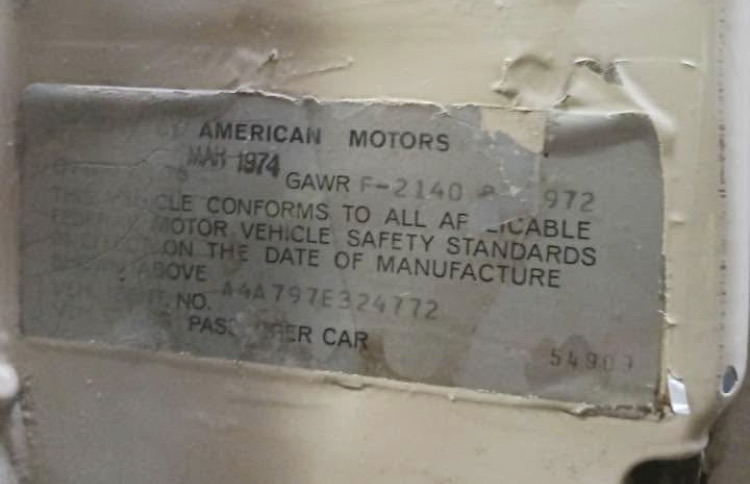 
								1974 AMC javelin full									