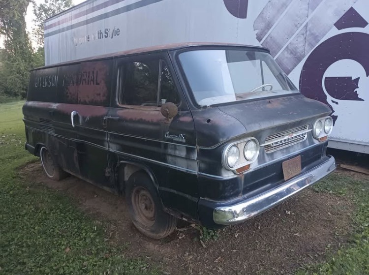 
								1963 Chevrolet Corvair panel van full									