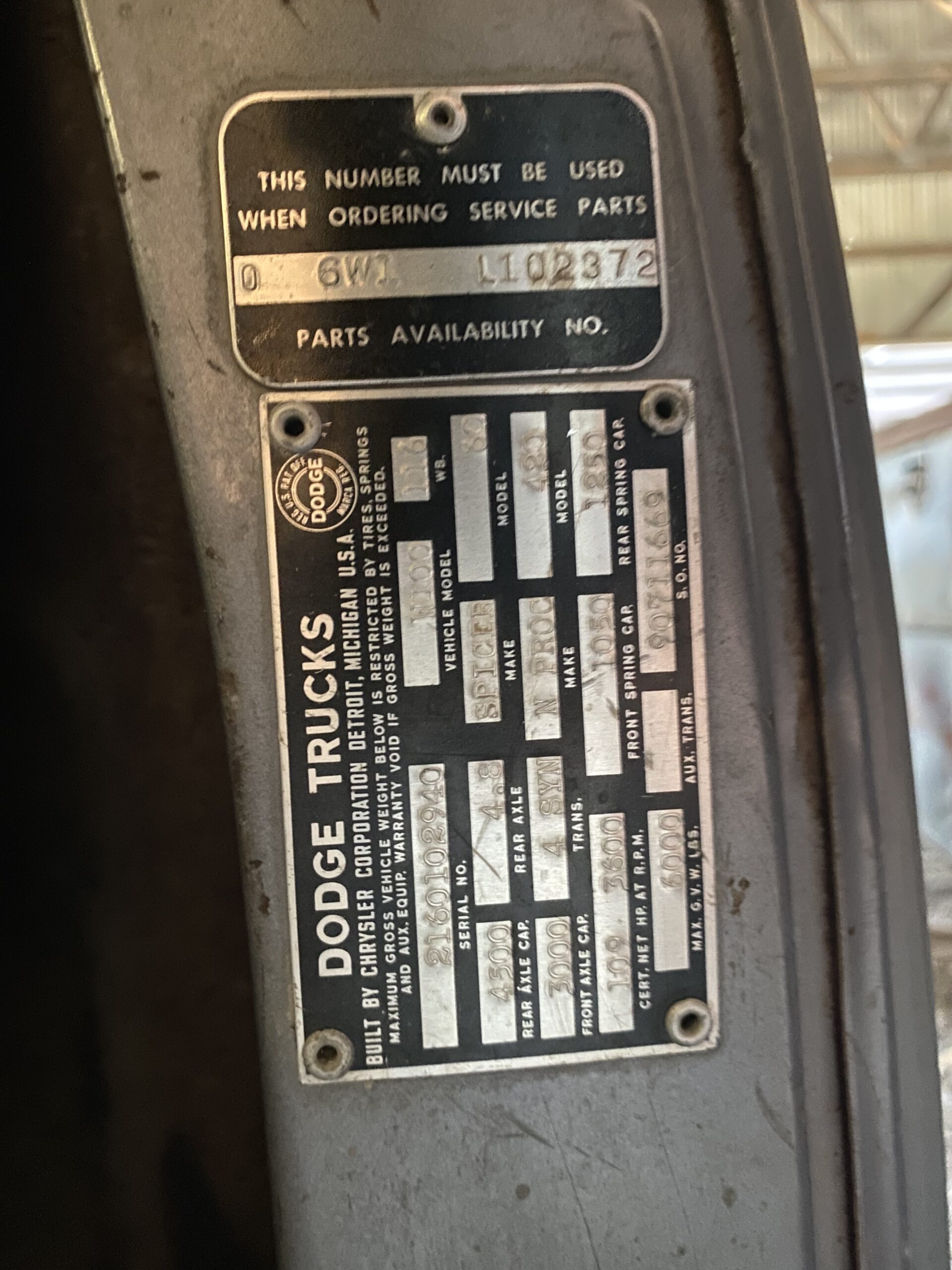 
								1960 Dodge Power Wagon W100 full									