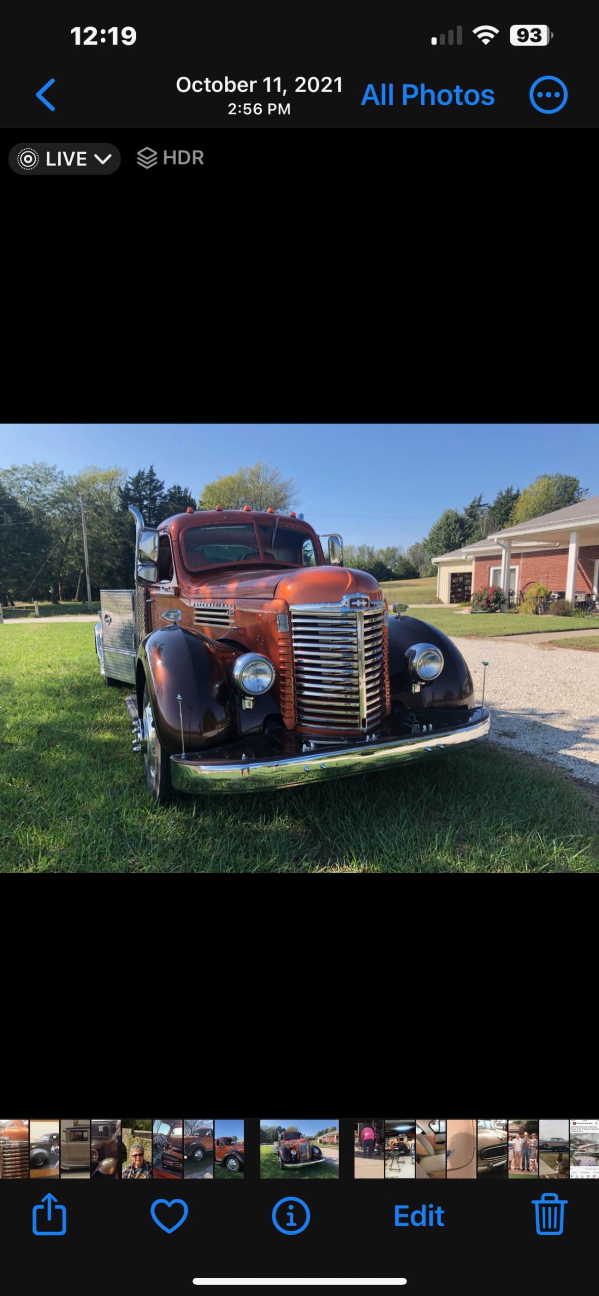 
								1948 International KB-7 Flatbed full									