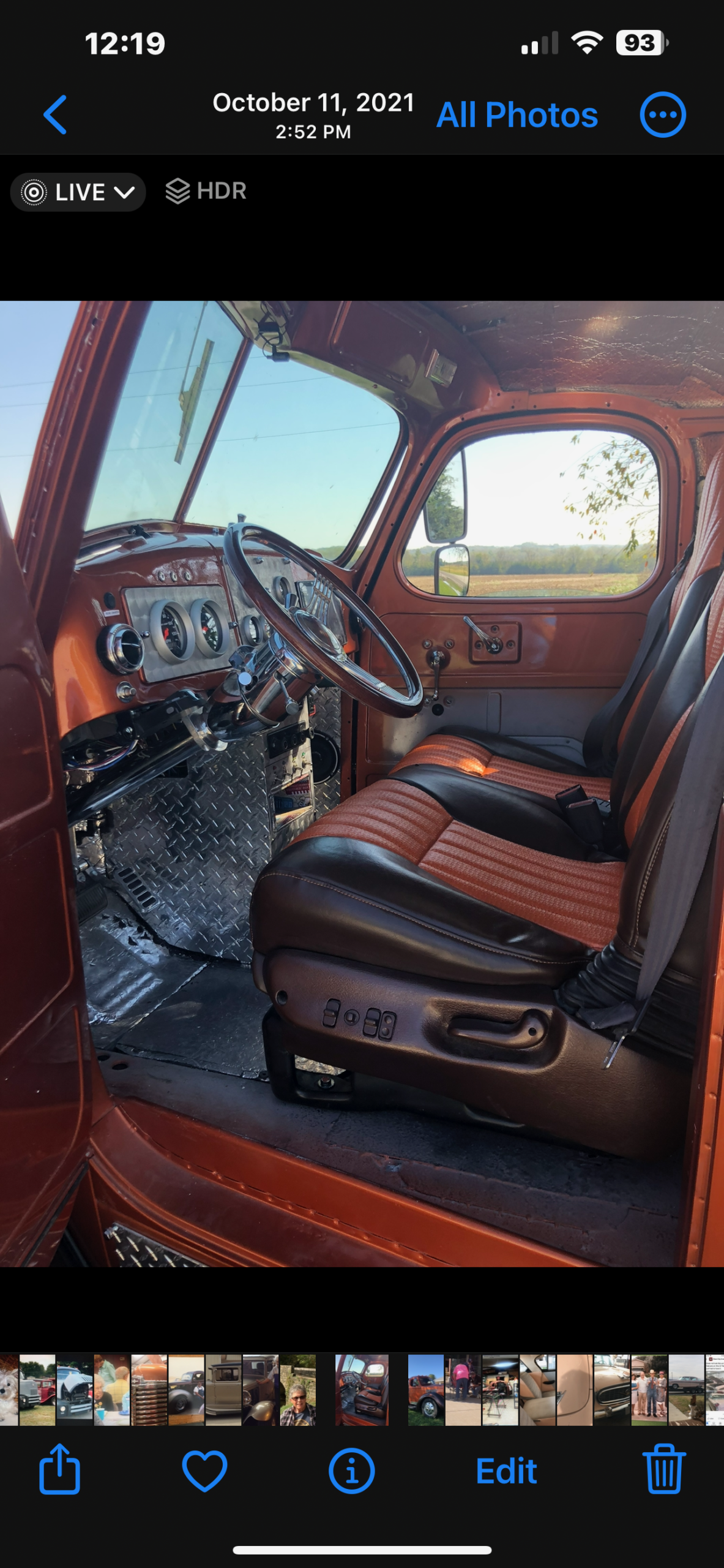 
								1948 International KB-7 Flatbed full									